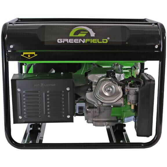 Generator electric monofazat benzina 6.5/7.0kw contor ore functionare bobinaj cupru G-EC7500P Greenfield
