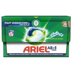Detergent de rufe Ariel capsule pods regular 37 spalari