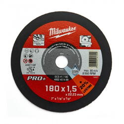 Disc taiere metal/inox 180x1.5mm 4932451489 Milwaukee