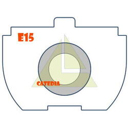 Sac textil aspirator E15 Catedia