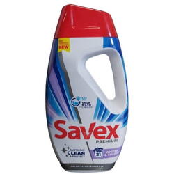 Detergent de rufe lichid premium whites colors 0.945 l 21 spalari Savex