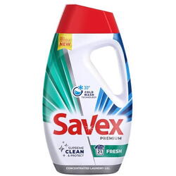 Detergent de rufe lichid  premium fresh 0.945 l 21 spalari Savex