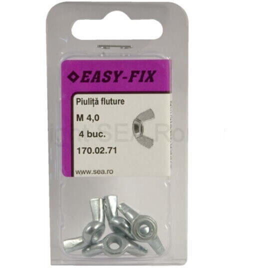 EasyFix Blister piulite fluture m4 4 bucati 170.02.71/24544