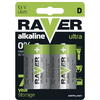Baterie ultra alkalina lr20-d 2buc/set Raver B7941