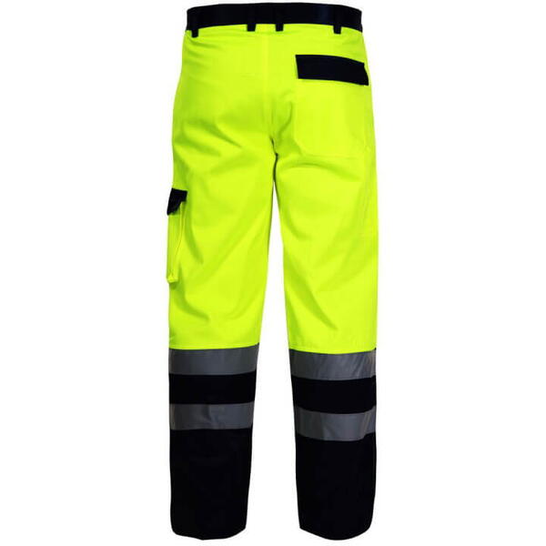 Pantalon reflectorizant / verde - 2xl L4100405 Lahti Pro