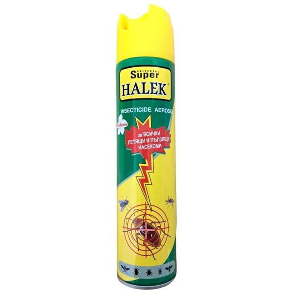 Super Halek Spray insecticid pentru insecte si gandaci Halek 400ml