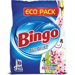 Detergent de rufe 9 kg all colors Bingo