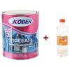 Pachet email ideea! gri antracit E517016 4l Kober + diluant 0.9l