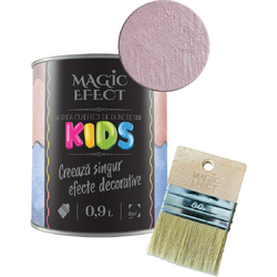 Vopsea magic efect dune kids pink 0.9l + pensula