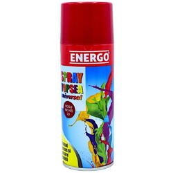 Spray vopsea universal rosu inchis 23 volum 450ml Energo