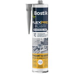 Etansant & adeziv pu 811 gri beton 300ml flexpro Bostik