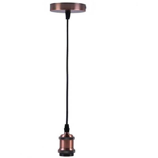 Suspensie penda 1xe27 cupru LY3152 Klausen