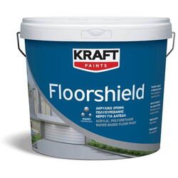 Vopsea poliuretanica pentru pardoseli interior/exterior floor shield gri ral7040 10l Kraft