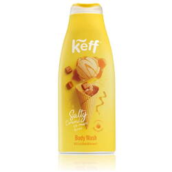 Gel body wash caramel 500ml Keff