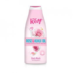 Gel body wash rose 500ml Keff