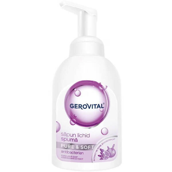 GEROVITAL Sapun lichid spuma pure&soft 500ml 14450