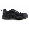 Dalgeco Pantofi de protectie cu bombeu fibra de sticla poliester negru+gri s1p 43 DCT 0305010601043 Stepper