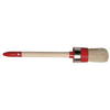 Color Expert Pensula rotunda marime 12 fir alb inel plastic maner lemn 83201210