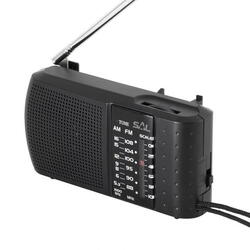 Radio portabil 2 benzi AC DC RPC3 negru Sal