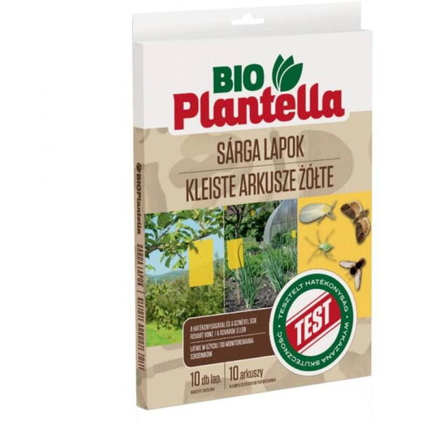 Placi adezive galbene impotriva insectelor 52327 Bio Plantella