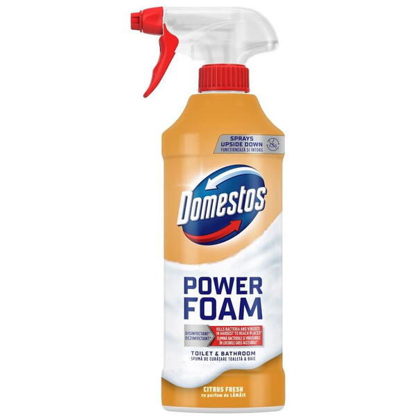 Spray spuma citrus 435ml Domestos