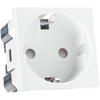 Elbi Electric Priza schuko protectie copii 2m moda alb EL0074821 Elbi