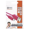 Cablu usb 2 a/t micro b/t 1m roz SM7006P Emos