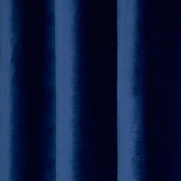 HEINNER Set 2 draperii catifea 140x270cm HR-VDR140-BLUE albastru