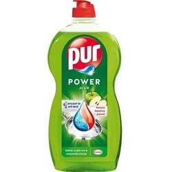 Detergent lichid pentru vase Pur power apple 450ml hepd3000