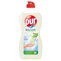 Detergent lichid pentru vase Pur balsam aloe vera 450ml hepb1000