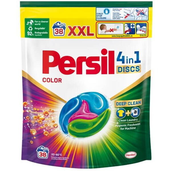 Detergent de rufe capsule color 38 spalari Persil