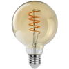 Bec filament led e27 g95 4w 350lm 2200k amber 240v 1419 Rabalux