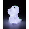 Veioza din plastic dinozaur multicolor cu abajur din silicon ip20 30lm f dino 76021 Rabalux