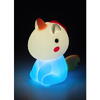 Veioza din plastic unicorn multicolor cu abajur din silicon ip20 30lm unicoo 76020 Rabalux