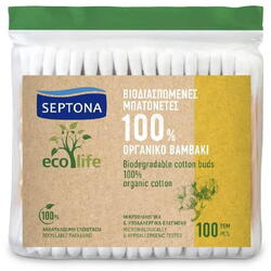 Betisoare bumbac 100 bucati Septona ecolife