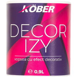 Vopsea cu efect decorativ decor izy kaki urban KI4S 0.9l Kober