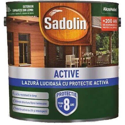 Lazura lucioasa cires active sb 0.75l Sadolin