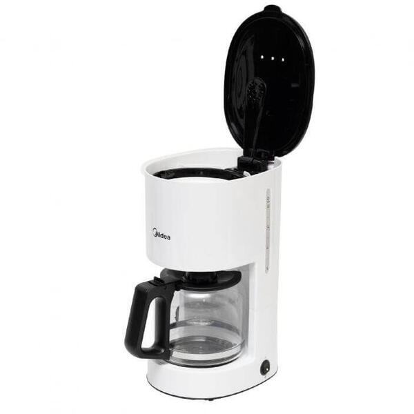 Aparat de cafea 1000w 1.25l alb MA-D1502AW Midea