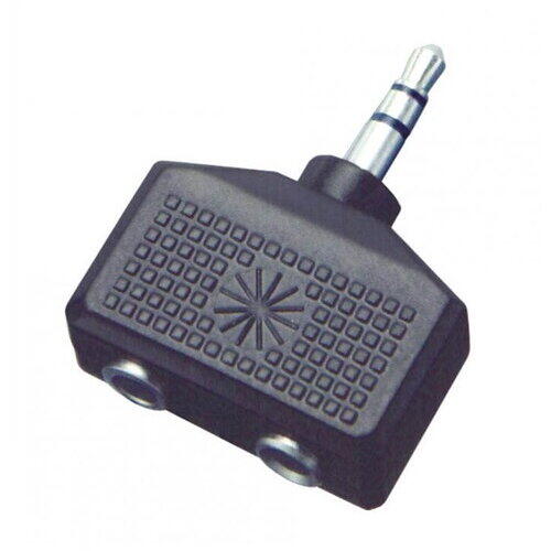 Adaptor jack stereo 3.5mm tata-2xjack stereo 3.5mm mama AC16