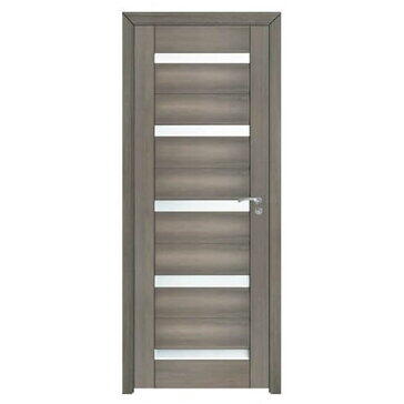 BestImp Usa interior lemn cu geam G1-78-g gri stanga/dreapta 203 x 78 cm