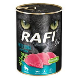 Hrana umeda cat pateu ton sterilizat 12x400g DL11801460 Rafi