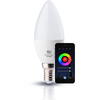 Bec led lumanare 6w e14 rgb wifi bluetooth alb EL0060534 Pulsar