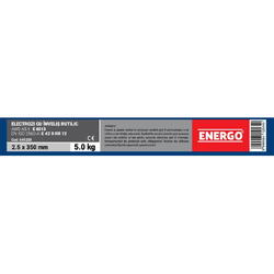 Electrozi sudura ese-r invelis-rutilic (aws e6013) 2.5x350mm 5.0kg 645200 Energo