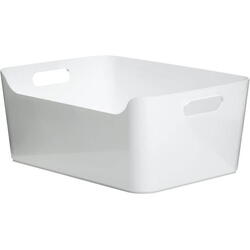 Cutie depozitare 10 litri 34x25x14 cm alba S7011901 Romtatay