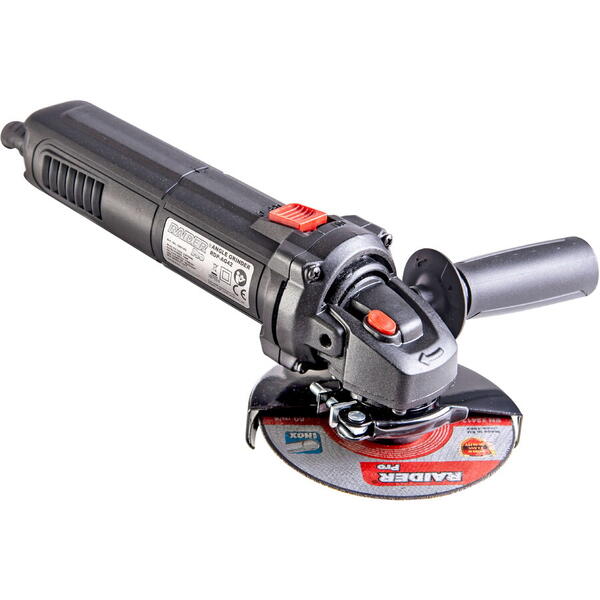 Polizor unghiular 125mm 750w RDP-AG42 black edition 020143 Raider