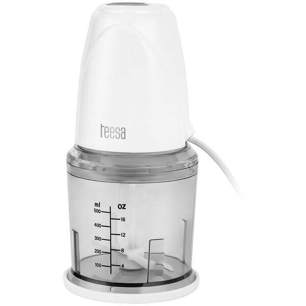 Tocator chopper cu bol plastic 0.5l 260w TSA3230 Teesa