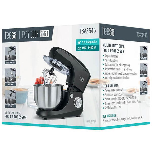 Robot bucatarie easy cook white TSA3545-W Teesa