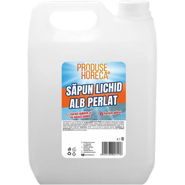 Produse Horeca Sapun lichid alb perlat 5l ph Misavan