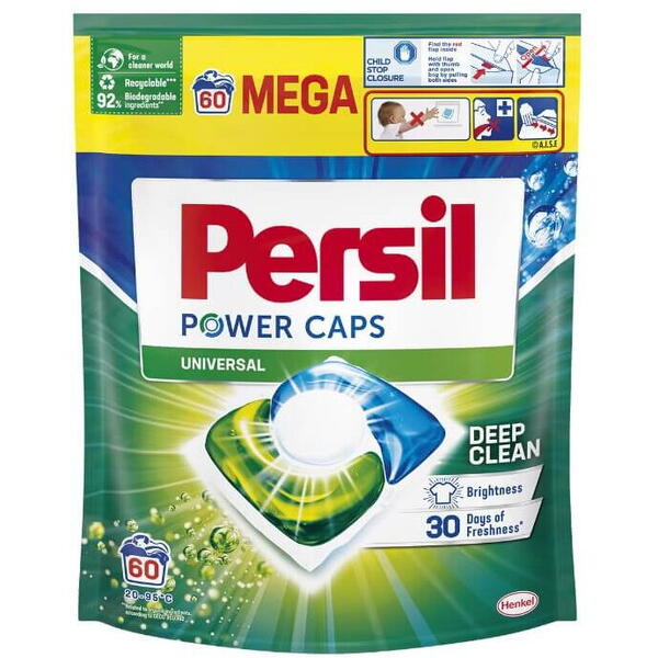 Detergent de rufe power caps universal 60 spalari HEPE8054 Persil