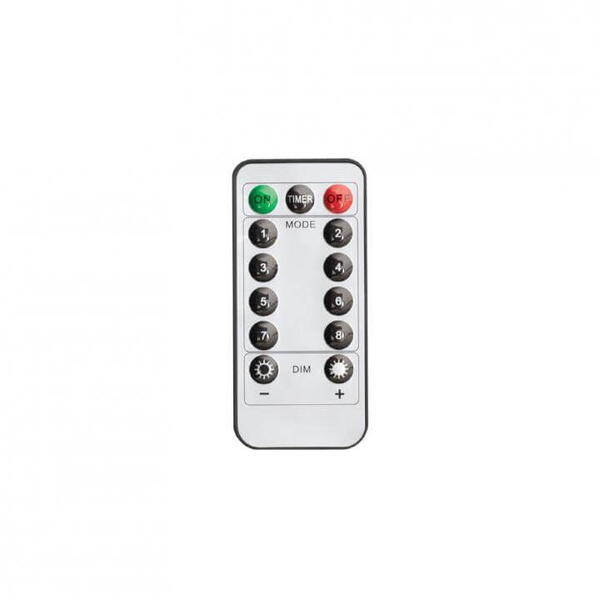 Decor artificii cu microled-uri alb cald 8 programe MFW 120/WW